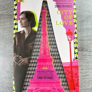 NEW Makeup Revolution X Emily In Paris CITY OF LOVE Eyeshadow Palette Authentic